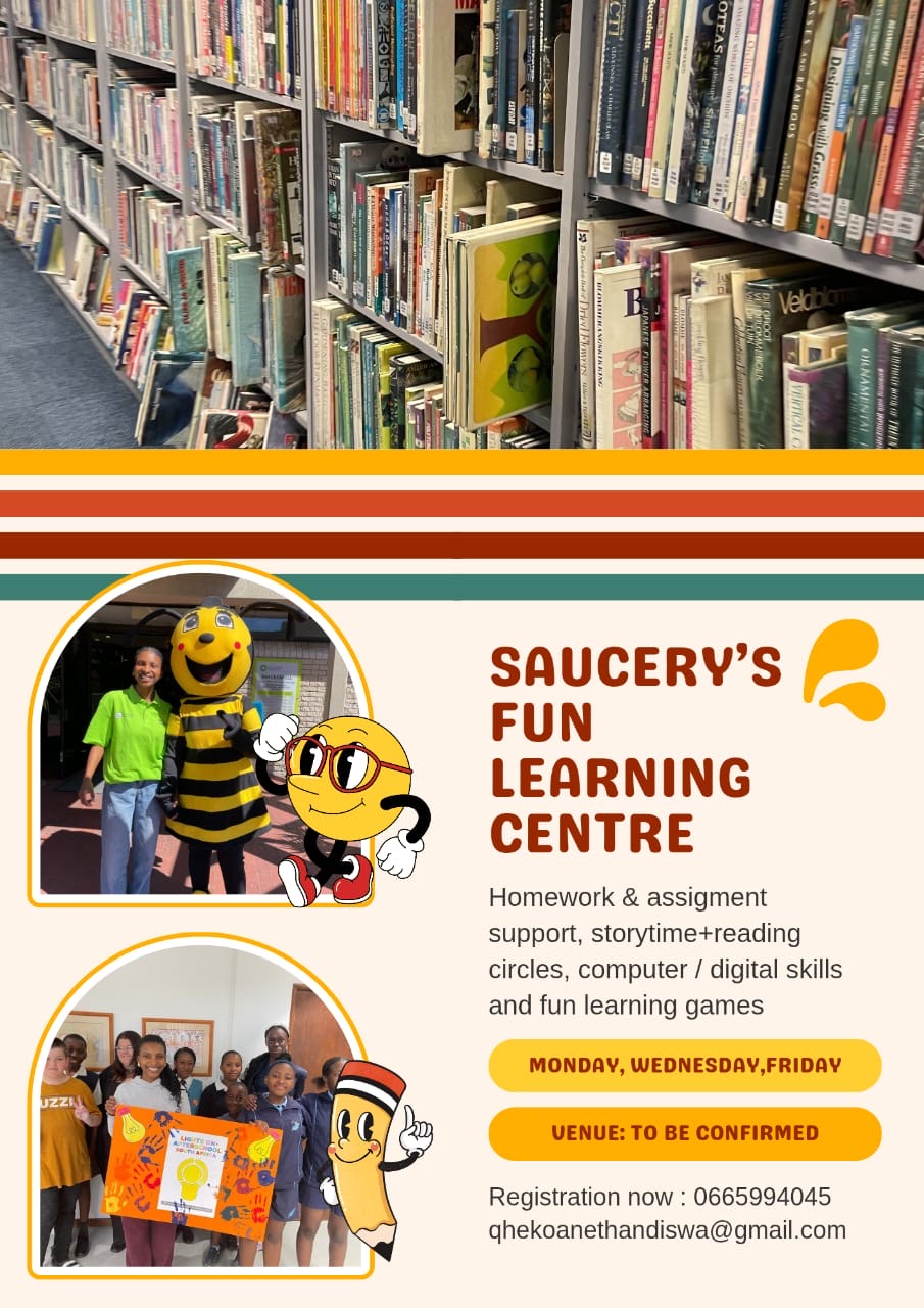 Saucery's Fun Learning Centre Program Flyer