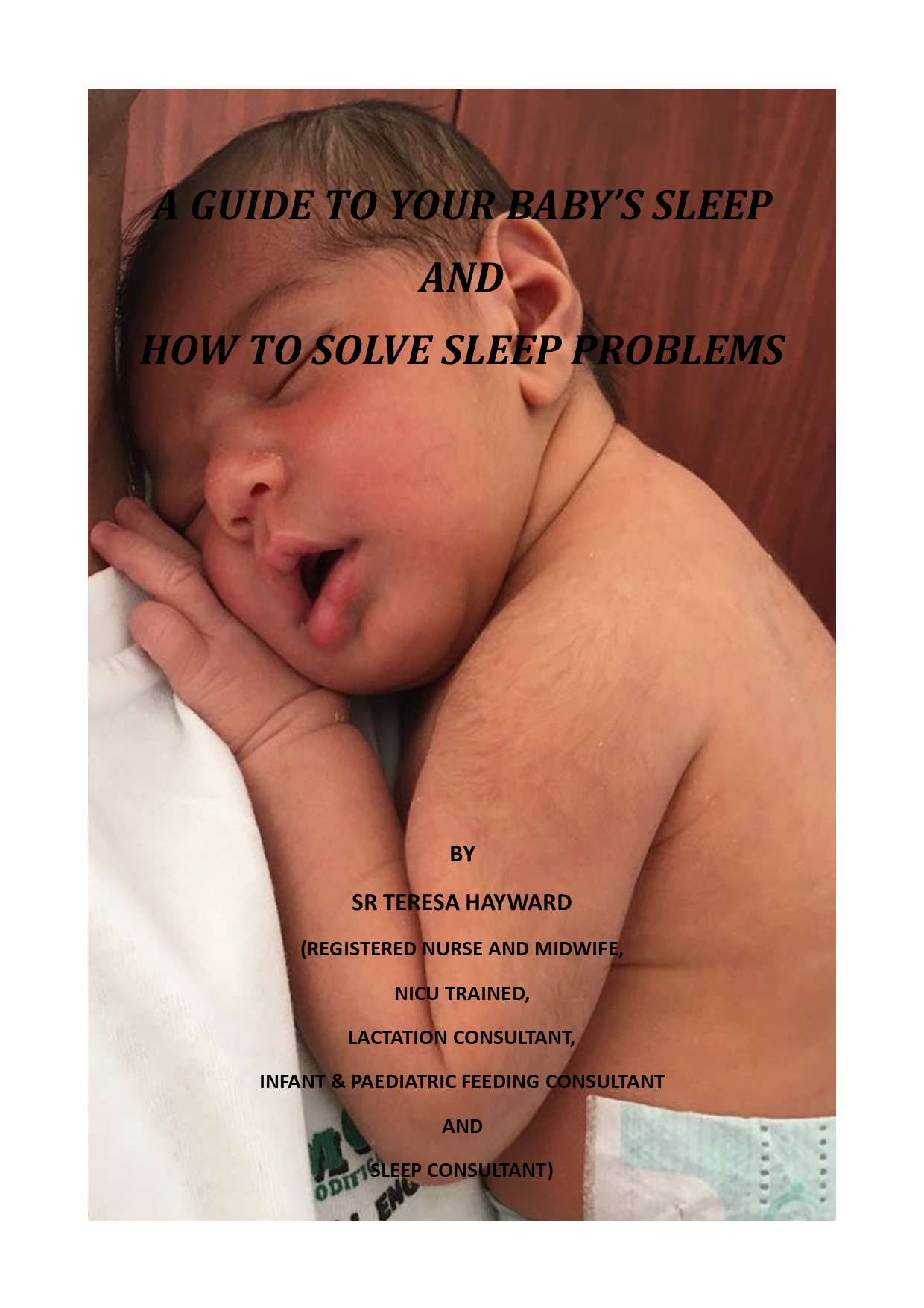 A guide to your Baby's sleep book cover