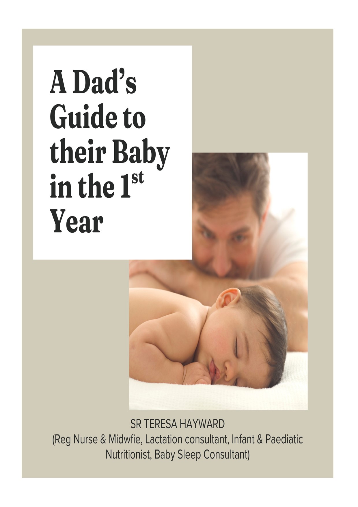 A Dad's Guide to their Baby in the 1st Year Book Cover