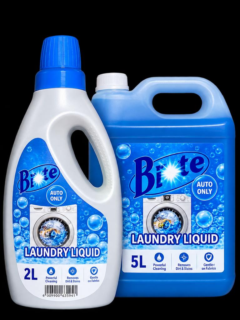 Brite Auto Only Laundry Liquid 2L and 5L