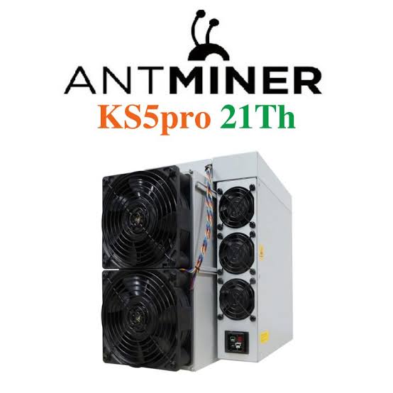 Used Bitmain Antminer KS5 Pro 21T Kaspa ASIC Miner