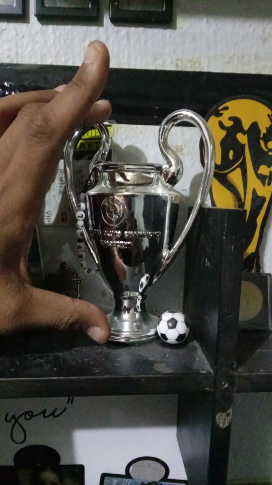 Miniature Silver Trophy