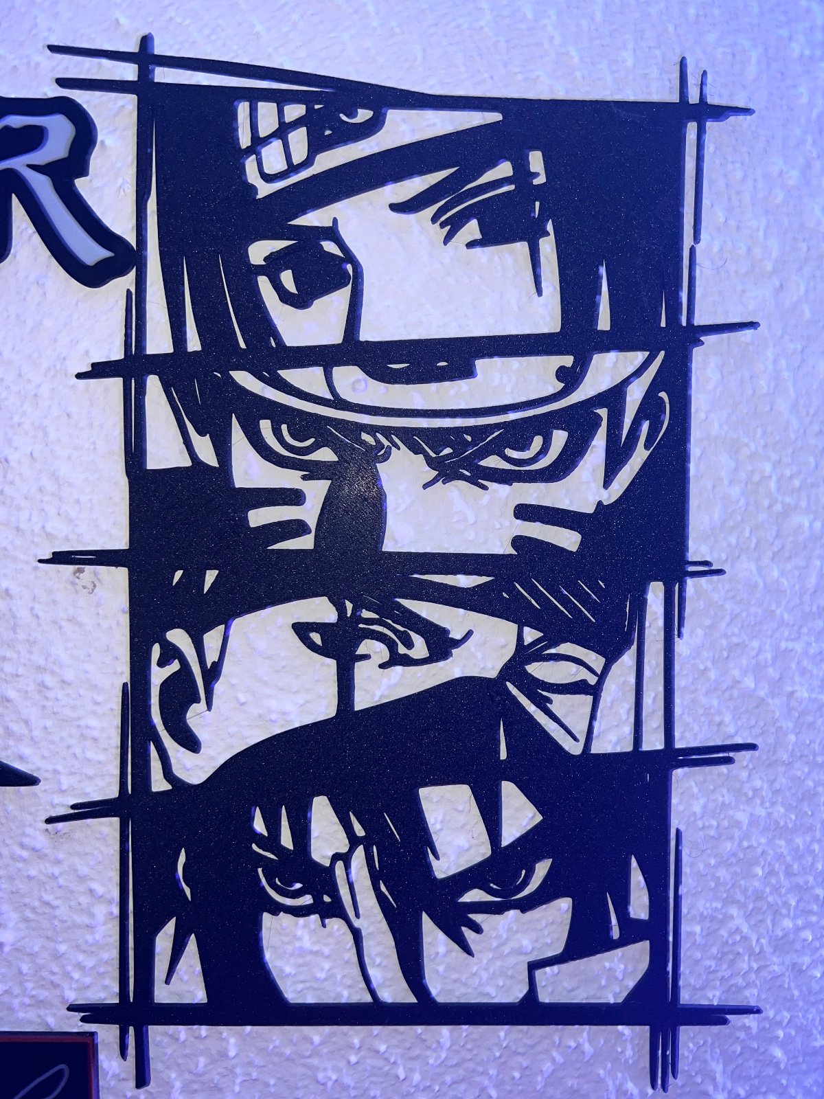 Triple Character Panel Art
