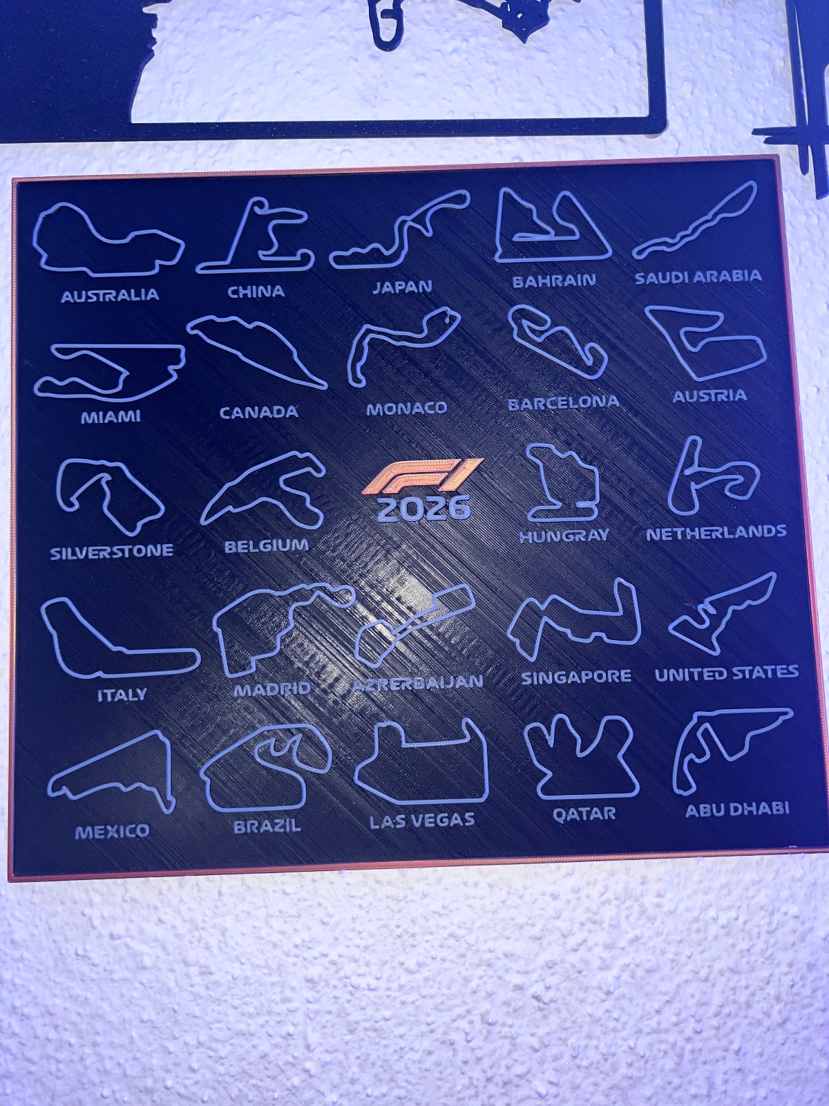F1 Track Circuit Display